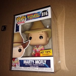 Back to the future. Marty McFly Funko pop #816. Hot topic exclusive